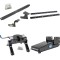 50142 - Fifth Wheel Hitch Mounting System Custom Bracket Reese 20K Fifth Wheel Trailer Hitch with Sidewinder Pinbox for Ram 1500