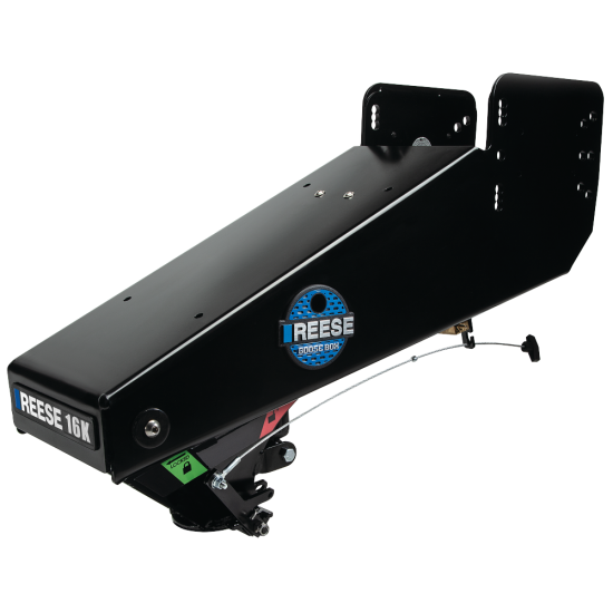 94716-TJ Reese Reese Goose Box™ 5th Fifth Wheel Hitch Pin Box Air Ride 16000 lbs. Capacity Fits Lippert (1621 1716 0719) Fabex PB 600 Series Reese Goose Box™ 5th Fifth Wheel Hitch Pin Box, Air Ride, 16,000 lbs. Capacity, Fits Lippert (1621, 1716, 0719), Fabex PB 600 Series