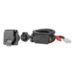 56518 - Custom Wiring Harness, 7-Way RV Blade Output (Plug & Play), Select Honda Pilot Curt Spectrum Electric Trailer Brake Control with 7-Way Kit for Honda Pilot