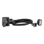 56518 - Custom Wiring Harness, 7-Way RV Blade Output (Plug & Play), Select Honda Pilot Curt Spectrum Electric Trailer Brake Control with 7-Way Kit for Honda Pilot