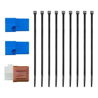 56518 - Custom Wiring Harness, 7-Way RV Blade Output (Plug & Play), Select Honda Pilot Curt Spectrum Electric Trailer Brake Control with 7-Way Kit for Honda Pilot