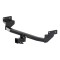 For 2017-2018 Kia Niro Tow Package Camp n' Field Trailer Hitch + Brake Controller Curt Assure 51160 Proportional Up To 4 Axles + 7 Way Trailer Wiring Plug & 2-5/16" ball 4 inch drop Except Plug-In Curt 13329 2 inch Tow Receiver