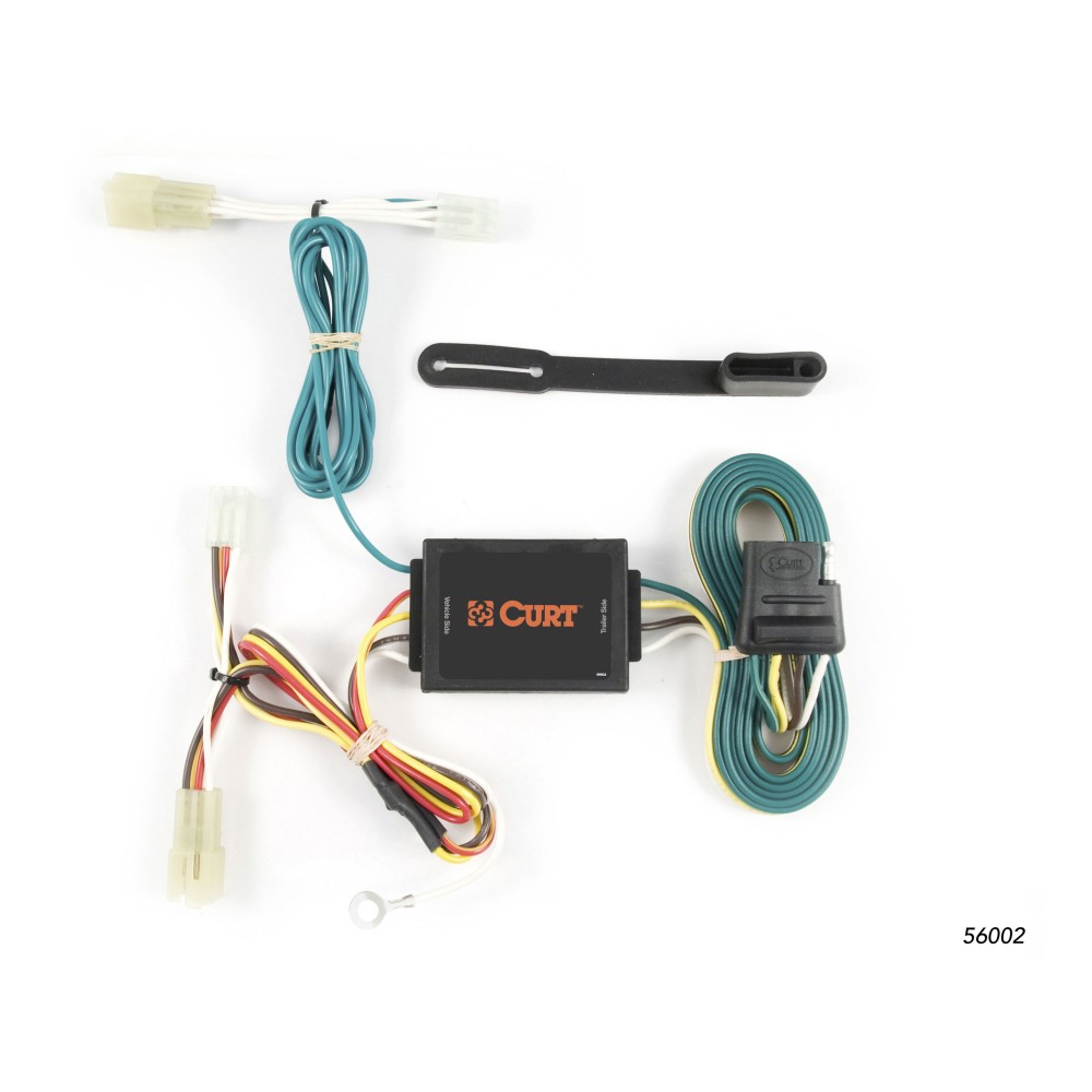 For 2006-2012 Suzuki Grand Vitara Trailer Wiring 7 Way Trailer Wiring Plug w/ Bracket Fits All Models Curt