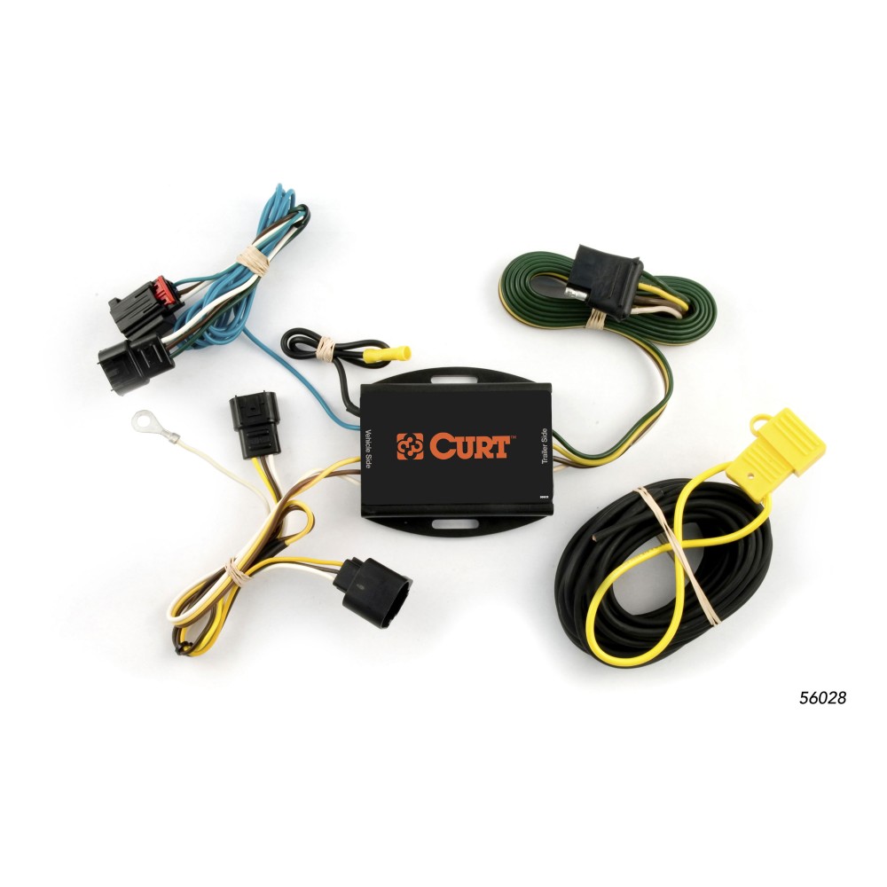 For 2008-2010 Dodge Avenger Trailer Wiring 4 Way Fits All Models Curt 56028 For 2008-2010 Dodge Avenger Trailer Wiring 4 Way Fits All Models Curt 56028