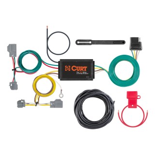 For 2012-2018 Ford Focus Trailer Wiring 4 Way Fits Sedan Curt 56138