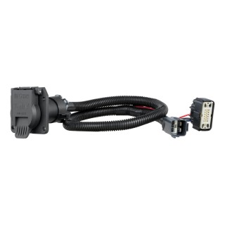 For 2017-2019 Cadillac XT5 Trailer Wiring 7 Way Trailer Wiring Plug w/ Bracket Fits All Models Curt For 2017-2019 Cadillac XT5 Trailer Wiring 7 Way Trailer Wiring Plug w/ Bracket Fits All Models Curt