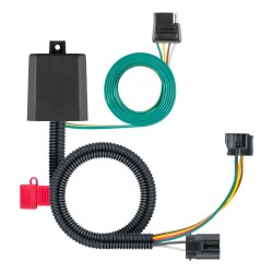 For 2013-2018 Hyundai Santa Fe Sport Trailer Wiring 4 Way Fits Models w/ Factory Tow Prep Plug Curt 56332