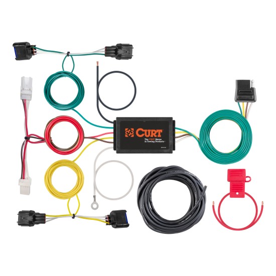 For 2018-2021 Hyundai Kona Trailer Wiring 4 Way Fits All Models Curt 56409 For 2018-2021 Hyundai Kona Trailer Wiring 4 Way Fits All Models Curt 56409