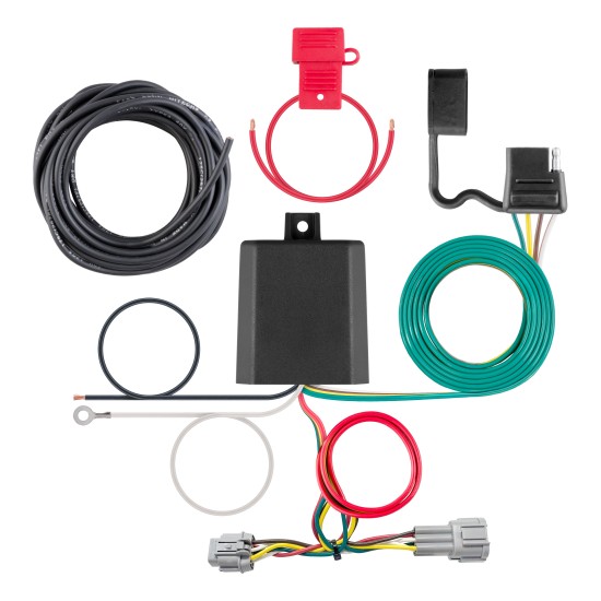 For 1998-1999 Nissan Frontier Trailer Wiring 4 Way Fits All Models Curt 56423 For 1998-1999 Nissan Frontier Trailer Wiring 4 Way Fits All Models Curt 56423
