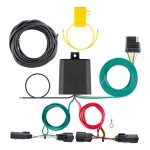 For 2019-2024 Ford Edge Trailer Wiring 7 Way Trailer Wiring Plug w/ Bracket Fits SE & SEL Curt For 2019-2024 Ford Edge Trailer Wiring 7 Way Trailer Wiring Plug w/ Bracket Fits SE & SEL Curt