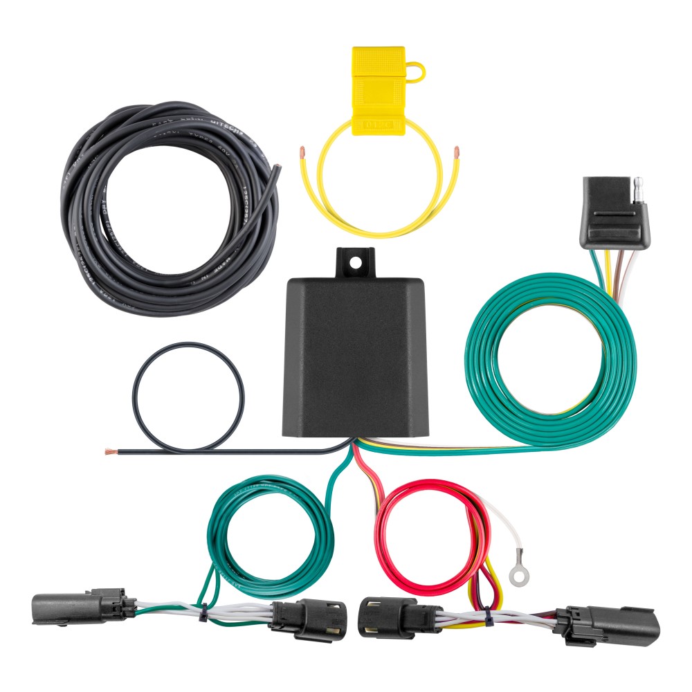 For 2020-2022 Ford Escape Trailer Wiring 7 Way Trailer Wiring Plug w/ Bracket Fits All Models Curt For 2020-2022 Ford Escape Trailer Wiring 7 Way Trailer Wiring Plug w/ Bracket Fits All Models Curt
