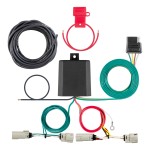 For 2021-2024 Ford Bronco Trailer Wiring 4 Way Fits Models w/ LED Taillights Curt 56468 For 2021-2024 Ford Bronco Trailer Wiring 4 Way Fits Models w/ LED Taillights Curt 56468