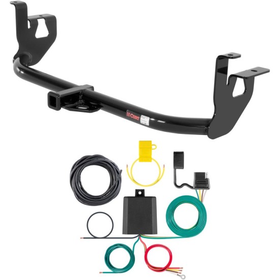 For 2010-2014 VW Golf Trailer Hitch + Wiring 4 Pin Fits All Models Curt 11000 59236 1-1/4 Tow Receiver For 2010-2014 VW Golf Trailer Hitch + Wiring 4 Pin Fits All Models Curt 11000 59236 1-1/4 Tow Receiver