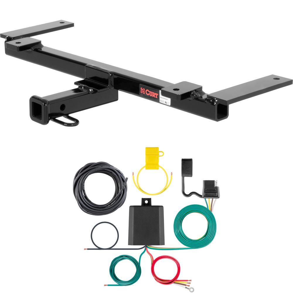 For 1997-2004 Chevy Corvette Trailer Hitch + Wiring 4 Pin Fits Coupe Curt 11034 59236 1-1/4 Tow Receiver For 1997-2004 Chevy Corvette Trailer Hitch + Wiring 4 Pin Fits Coupe Curt 11034 59236 1-1/4 Tow Receiver