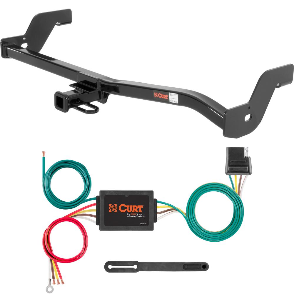 For 1991-1996 Ford Escort Trailer Hitch + Wiring 4 Pin Fits All Models Curt 11105 56175 1-1/4 Tow Receiver For 1991-1996 Ford Escort Trailer Hitch + Wiring 4 Pin Fits All Models Curt 11105 56175 1-1/4 Tow Receiver