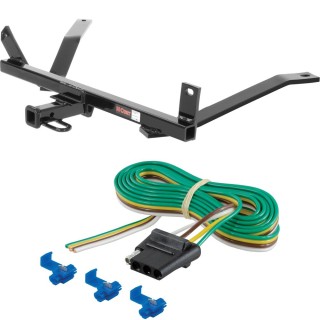 For 1995-1999 Chevy Cavalier Trailer Hitch + Wiring 4 Pin Fits All Except Z24 Curt 11109 58044 1-1/4 Tow Receiver