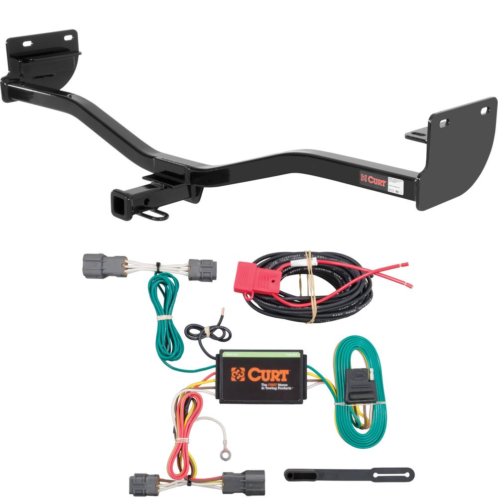 For 2010-2013 Kia Soul Trailer Hitch + Wiring 4 Pin Fits Models w/ LED Taillights Curt 11110 56220 1-1/4 Tow Receiver For 2010-2013 Kia Soul Trailer Hitch + Wiring 4 Pin Fits Models w/ LED Taillights Curt 11110 56220 1-1/4 Tow Receiver