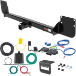 For 2009-2010 Mini Cooper Trailer Hitch + Wiring 5 Pin Fits Convertible S Series Curt 11130 1-1/4 Tow Receiver