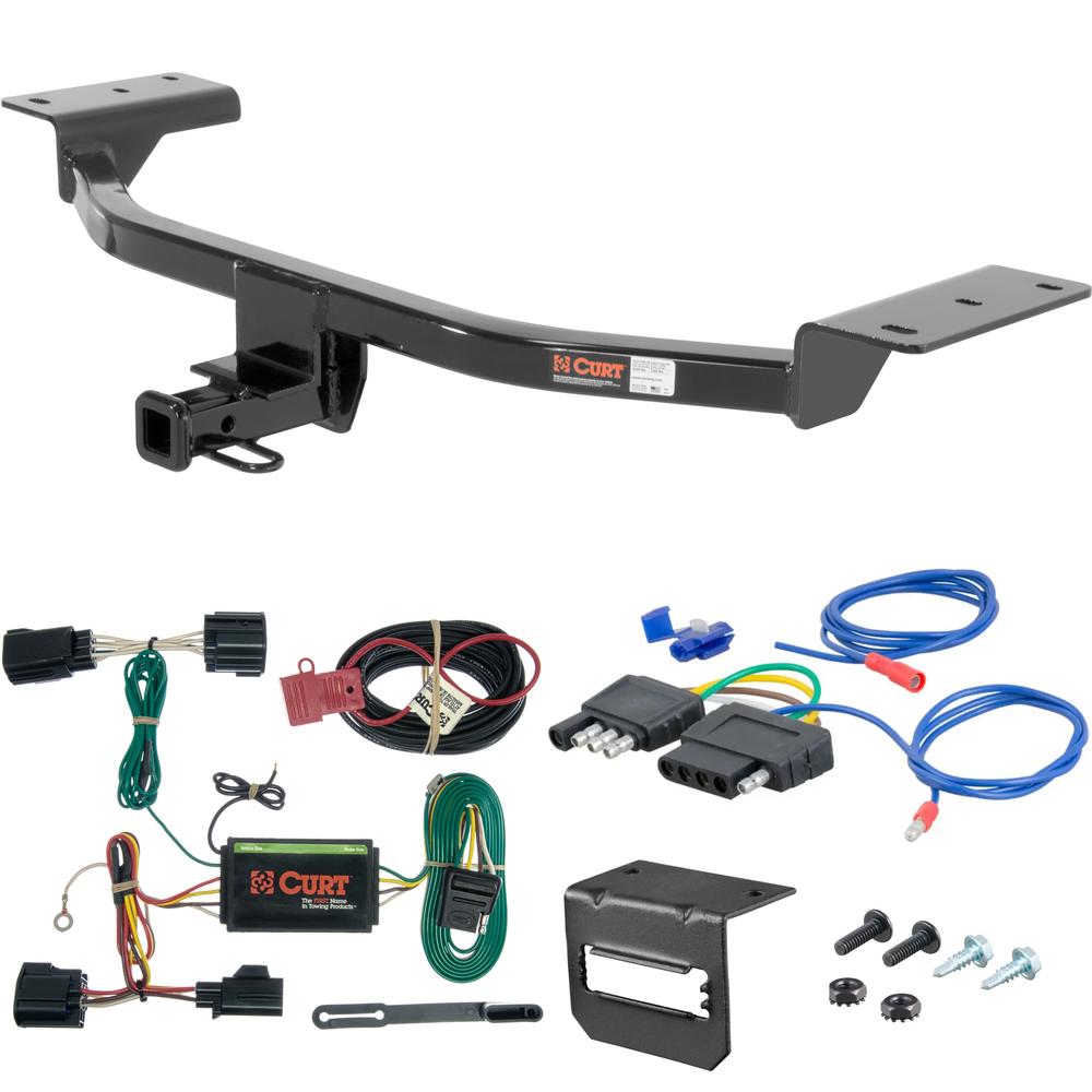 For 2012-2014 Ford Focus Trailer Hitch + Wiring 5 Pin Fits Hatchback Except ST Curt 11158 1-1/4 Tow Receiver For 2012-2014 Ford Focus Trailer Hitch + Wiring 5 Pin Fits Hatchback Except ST Curt 11158 1-1/4 Tow Receiver