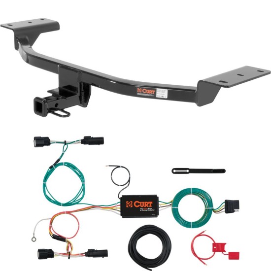 For 2015-2018 Ford Focus Trailer Hitch + Wiring 4 Pin Fits Hatchback Except ST Curt 11158 56273 1-1/4 Tow Receiver For 2015-2018 Ford Focus Trailer Hitch + Wiring 4 Pin Fits Hatchback Except ST Curt 11158 56273 1-1/4 Tow Receiver