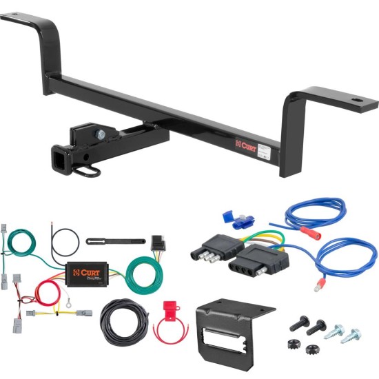 For 2001-2005 Honda Civic Trailer Hitch + Wiring 5 Pin Fits Sedan Curt 11204 1-1/4 Tow Receiver For 2001-2005 Honda Civic Trailer Hitch + Wiring 5 Pin Fits Sedan Curt 11204 1-1/4 Tow Receiver