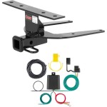 For 1992-2000 Honda Civic Trailer Hitch + Wiring 4 Pin Fits Hatchback Curt 11209 59236 1-1/4 Tow Receiver For 1992-2000 Honda Civic Trailer Hitch + Wiring 4 Pin Fits Hatchback Curt 11209 59236 1-1/4 Tow Receiver