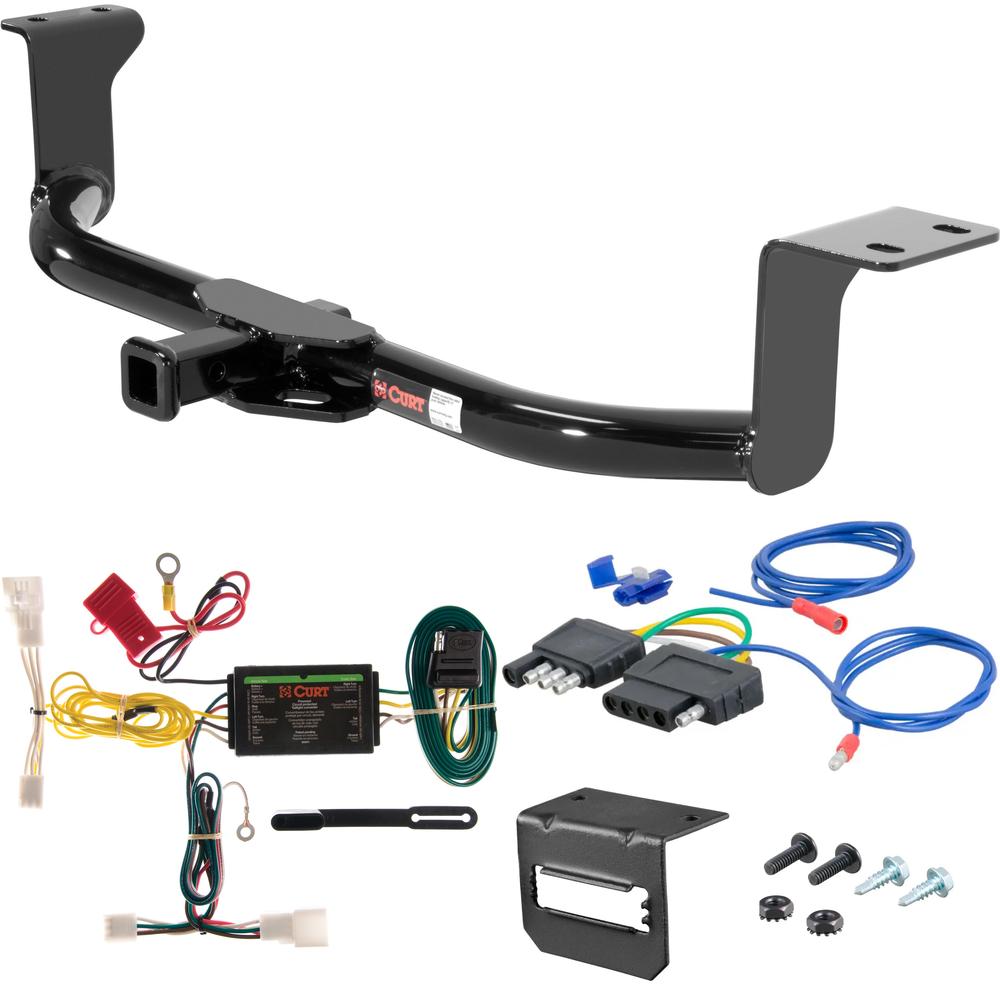For 2010-2011 Toyota Prius Trailer Hitch + Wiring 5 Pin Fits All Models Curt 11276 1-1/4 Tow Receiver For 2010-2011 Toyota Prius Trailer Hitch + Wiring 5 Pin Fits All Models Curt 11276 1-1/4 Tow Receiver