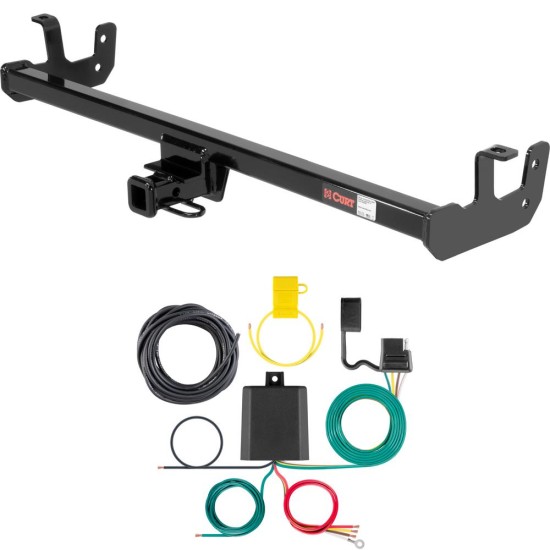 For 2012-2015 Scion iQ Trailer Hitch + Wiring 4 Pin Fits All Models Curt 11291 59236 1-1/4 Tow Receiver For 2012-2015 Scion iQ Trailer Hitch + Wiring 4 Pin Fits All Models Curt 11291 59236 1-1/4 Tow Receiver