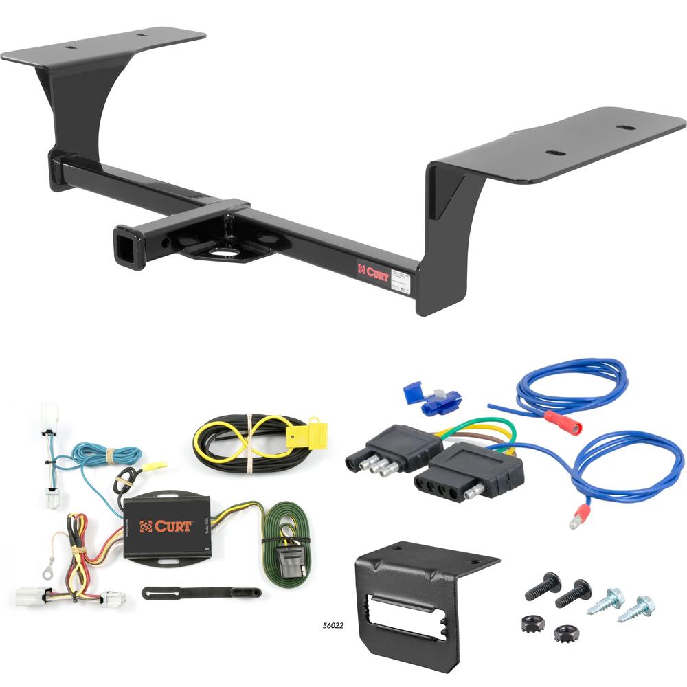 For 2007-2013 Nissan Altima Trailer Hitch + Wiring 5 Pin Fits Sedan Curt 11352 1-1/4 Tow Receiver