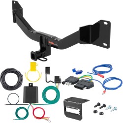 For 2014-2018 BMW 328d xDrive Trailer Hitch + Wiring 5 Pin Fits All Models Curt 11367 1-1/4 Tow Receiver