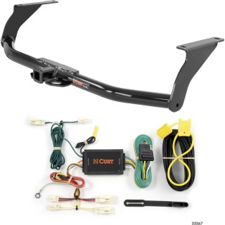 For 2014-2018 Mazda 3 Trailer Hitch + Wiring 4 Pin Fits Sedan Curt 11377 55567 1-1/4 Tow Receiver For 2014-2018 Mazda 3 Trailer Hitch + Wiring 4 Pin Fits Sedan Curt 11377 55567 1-1/4 Tow Receiver