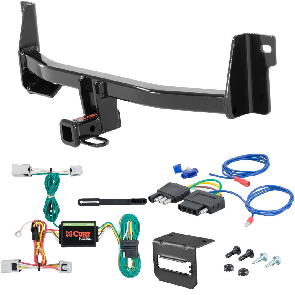 For 2014-2019 Nissan Versa Note Trailer Hitch + Wiring 5 Pin Fits All Models Curt 11378 1-1/4 Tow Receiver For 2014-2019 Nissan Versa Note Trailer Hitch + Wiring 5 Pin Fits All Models Curt 11378 1-1/4 Tow Receiver