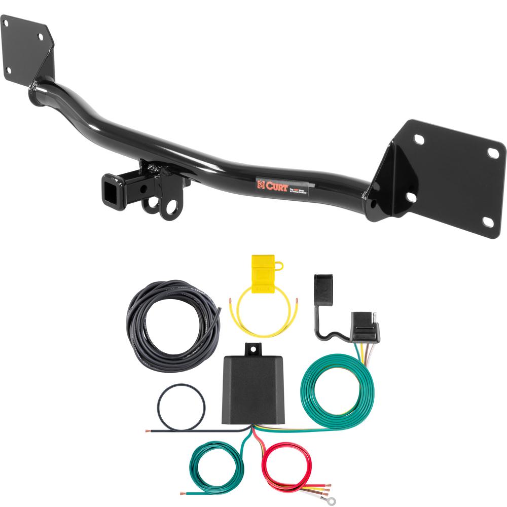 For 2008-2014 Mini Cooper Trailer Hitch + Wiring 4 Pin Fits Clubman Curt 11387 59236 1-1/4 Tow Receiver For 2008-2014 Mini Cooper Trailer Hitch + Wiring 4 Pin Fits Clubman Curt 11387 59236 1-1/4 Tow Receiver