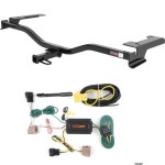 For 2010-2012 Ford Fusion Trailer Hitch + Wiring 4 Pin Fits All Models Curt 11390 56048 1-1/4 Tow Receiver For 2010-2012 Ford Fusion Trailer Hitch + Wiring 4 Pin Fits All Models Curt 11390 56048 1-1/4 Tow Receiver