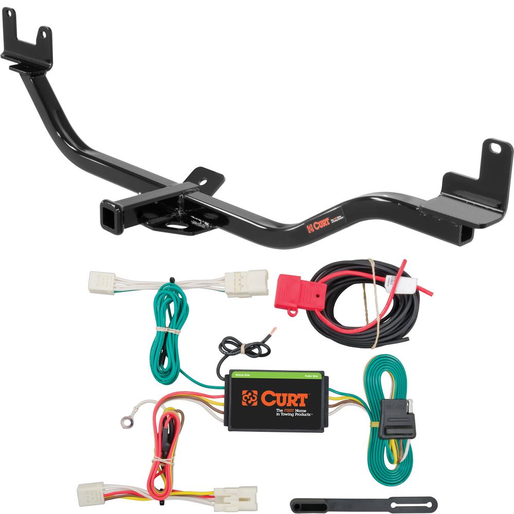 For 2013-2017 Hyundai Elantra GT Trailer Hitch + Wiring 4 Pin Fits Hatchback Curt 11400 56233 1-1/4 Tow Receiver For 2013-2017 Hyundai Elantra GT Trailer Hitch + Wiring 4 Pin Fits Hatchback Curt 11400 56233 1-1/4 Tow Receiver
