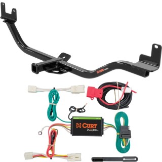 For 2013-2017 Hyundai Elantra GT Trailer Hitch + Wiring 4 Pin Fits Hatchback Curt 11400 56233 1-1/4 Tow Receiver For 2013-2017 Hyundai Elantra GT Trailer Hitch + Wiring 4 Pin Fits Hatchback Curt 11400 56233 1-1/4 Tow Receiver