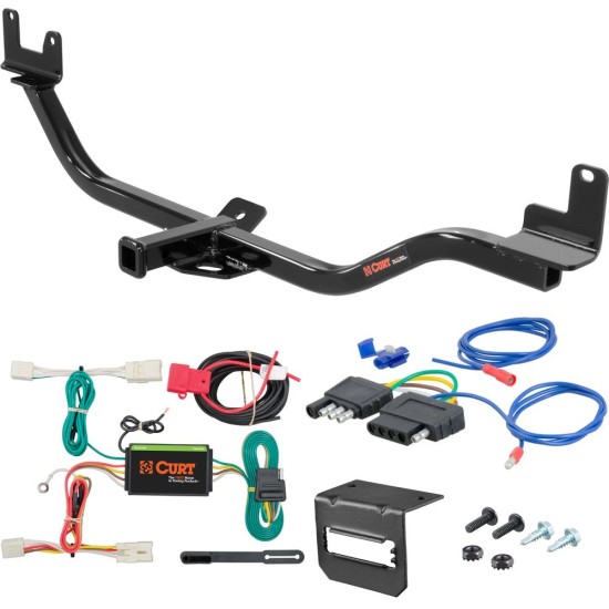 For 2013-2017 Hyundai Elantra GT Trailer Hitch + Wiring 5 Pin Fits Hatchback Curt 11400 1-1/4 Tow Receiver For 2013-2017 Hyundai Elantra GT Trailer Hitch + Wiring 5 Pin Fits Hatchback Curt 11400 1-1/4 Tow Receiver