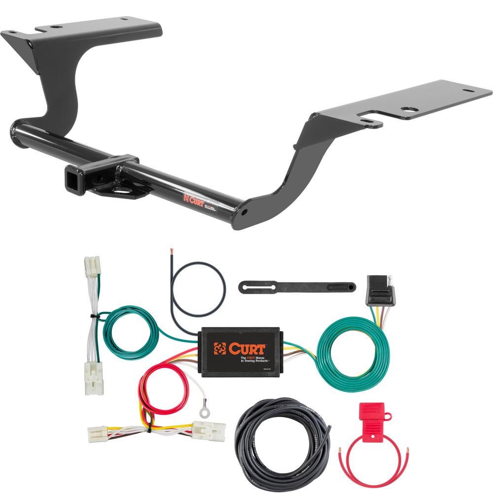 For 2018-2019 Hyundai Sonata Trailer Hitch + Wiring 4 Pin Fits All Models Curt 11402 56390 1-1/4 Tow Receiver For 2018-2019 Hyundai Sonata Trailer Hitch + Wiring 4 Pin Fits All Models Curt 11402 56390 1-1/4 Tow Receiver