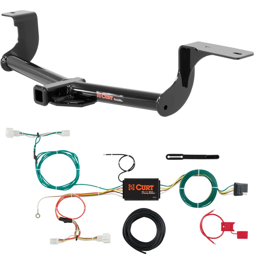 For 2016-2022 Honda HRV Trailer Hitch + Wiring 4 Pin Fits All Models Curt 11416 56284 1-1/4 Tow Receiver For 2016-2022 Honda HRV Trailer Hitch + Wiring 4 Pin Fits All Models Curt 11416 56284 1-1/4 Tow Receiver