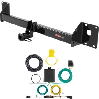 For 2017 VW Golf Alltrack Trailer Hitch + Wiring 4 Pin Fits All Models Curt 11422 56391 1-1/4 Tow Receiver