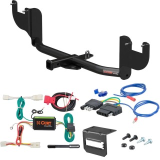 For 2017-2018 Hyundai Elantra Trailer Hitch + Wiring 5 Pin Fits Sedan w/ factory recovery loop Except Sport except Limited Curt 11424 1-1/4 Tow Receiver For 2017-2018 Hyundai Elantra Trailer Hitch + Wiring 5 Pin Fits Sedan w/ factory recovery loop Except Sport except Limited Curt 11424 1-1/4 Tow Receiver