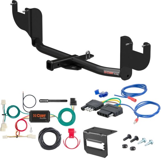 For 2017-2018 Hyundai Elantra Trailer Hitch + Wiring 5 Pin Fits Sedan - Limited w/ factory recovery loop excluding Sport Curt 11424 1-1/4 Tow Receiver For 2017-2018 Hyundai Elantra Trailer Hitch + Wiring 5 Pin Fits Sedan - Limited w/ factory recovery loop excluding Sport Curt 11424 1-1/4 Tow Receiver