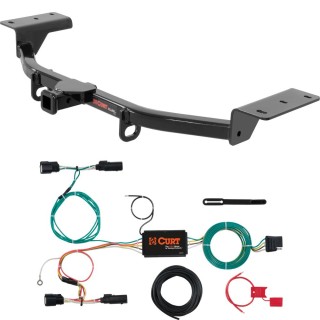 For 2015-2018 Ford Focus Trailer Hitch + Wiring 4 Pin Fits ST Hatchback Curt 11431 56273 1-1/4 Tow Receiver For 2015-2018 Ford Focus Trailer Hitch + Wiring 4 Pin Fits ST Hatchback Curt 11431 56273 1-1/4 Tow Receiver