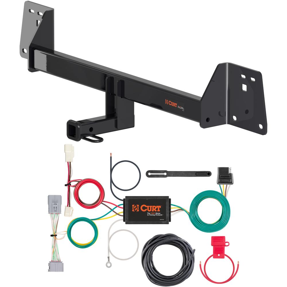For 2017-2022 Toyota Prius Prime Trailer Hitch + Wiring 4 Pin Fits All Models Curt 11473 56371 1-1/4 Tow Receiver For 2017-2022 Toyota Prius Prime Trailer Hitch + Wiring 4 Pin Fits All Models Curt 11473 56371 1-1/4 Tow Receiver