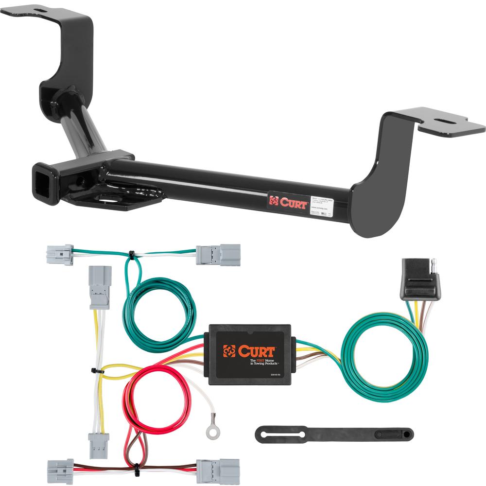 For 2008-2010 Honda Accord Trailer Hitch + Wiring 4 Pin Fits Coupe Curt 11496 56011 1-1/4 Tow Receiver For 2008-2010 Honda Accord Trailer Hitch + Wiring 4 Pin Fits Coupe Curt 11496 56011 1-1/4 Tow Receiver