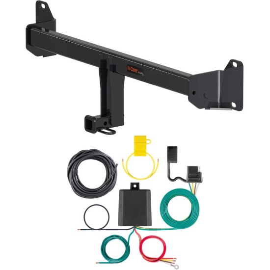 For 2017-2024 Mini Cooper Countryman Trailer Hitch + Wiring 4 Pin Fits All Models Curt 11522 59236 1-1/4 Tow Receiver For 2017-2024 Mini Cooper Countryman Trailer Hitch + Wiring 4 Pin Fits All Models Curt 11522 59236 1-1/4 Tow Receiver