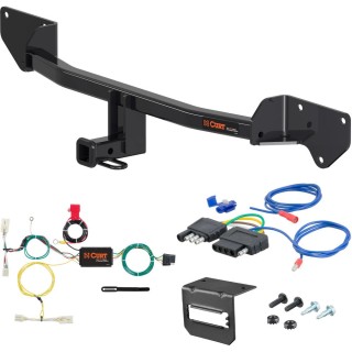 For 2018-2019 Toyota Prius C Trailer Hitch + Wiring 5 Pin Fits All Models Curt 11523 1-1/4 Tow Receiver For 2018-2019 Toyota Prius C Trailer Hitch + Wiring 5 Pin Fits All Models Curt 11523 1-1/4 Tow Receiver