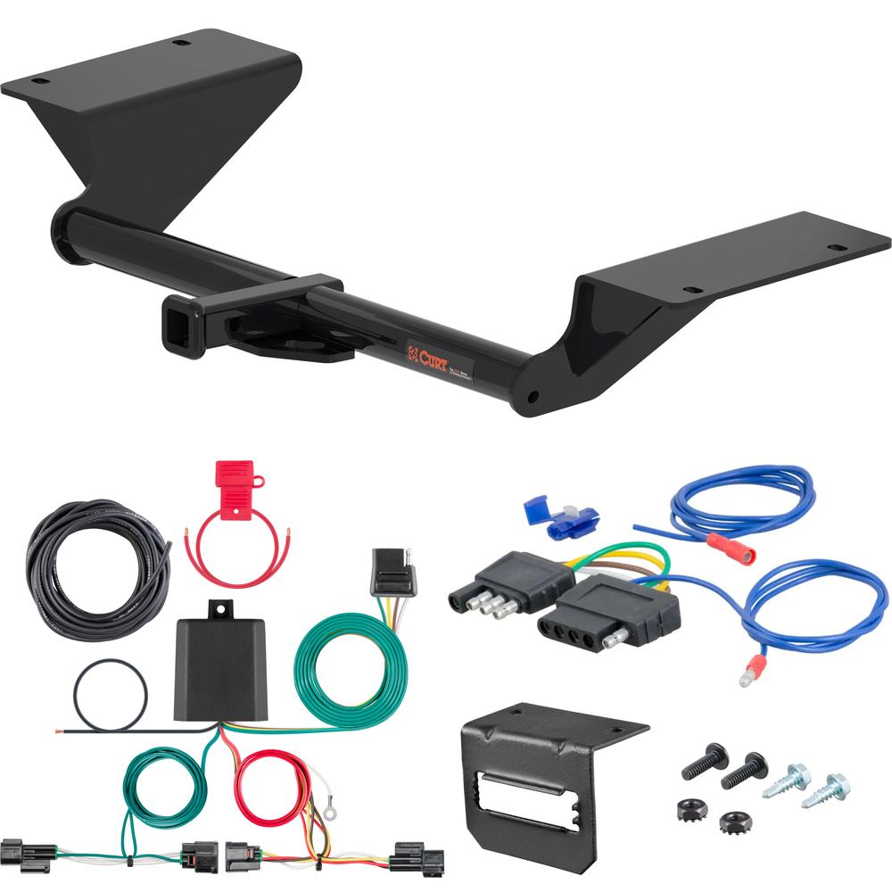 For 2018-2022 Honda Accord Trailer Hitch + Wiring 5 Pin Fits Sedan Excluding Hybrid Curt 11525 1-1/4 Tow Receiver For 2018-2022 Honda Accord Trailer Hitch + Wiring 5 Pin Fits Sedan Excluding Hybrid Curt 11525 1-1/4 Tow Receiver