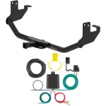 For 2017-2022 Chevy Trax Trailer Hitch + Wiring 4 Pin Fits Models w/o LED Taillights Curt 11527 59236 1-1/4 Tow Receiver For 2017-2022 Chevy Trax Trailer Hitch + Wiring 4 Pin Fits Models w/o LED Taillights Curt 11527 59236 1-1/4 Tow Receiver