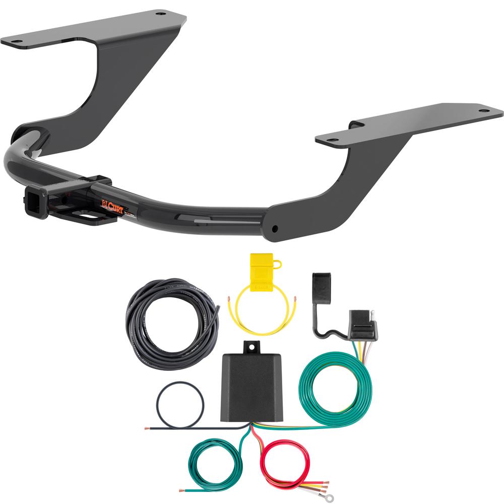 For 2015-2020 Acura TLX Trailer Hitch + Wiring 4 Pin Fits All Models Curt 11535 59236 1-1/4 Tow Receiver For 2015-2020 Acura TLX Trailer Hitch + Wiring 4 Pin Fits All Models Curt 11535 59236 1-1/4 Tow Receiver